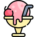 food and restaurant,summertime,summer,bowl,dessert,ice cream,sweet food